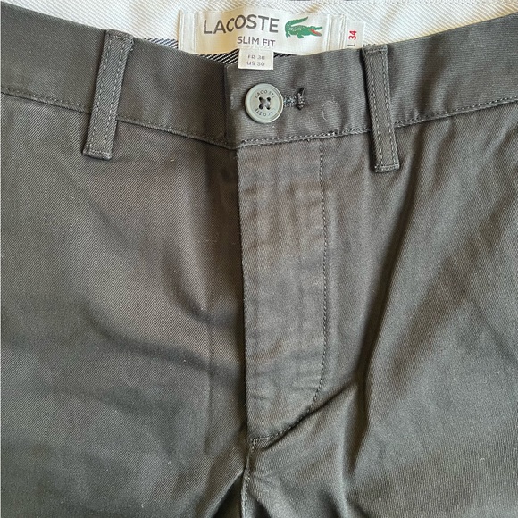 Lacoste Pants (Black) 30 x 34 - Brand New - Picture 2 of 3